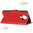 Leather Wallet Case & Card Holder Pouch for Nokia 5.4 - Red