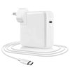 (96W) USB Type-C (PD) Power Adapter Charger (2m) Cable for MacBook / Laptop