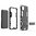 Slim Armour Tough Shockproof Case & Stand for Huawei Y5p - Black