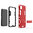 Slim Armour Tough Shockproof Case & Stand for Huawei Y5p - Red