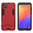 Slim Armour Tough Shockproof Case & Stand for Huawei Y5p - Red