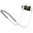 Baseus Neck Mounted / Flexible Lazy Arm / Bracket Holder for Phone / Tablet - White