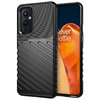 Flexi Thunder Shockproof Case for OnePlus 9 - Black (Texture)