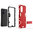 Slim Armour Tough Shockproof Case & Stand for OnePlus 9 - Red