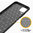 Flexi Slim Carbon Fibre Case for Huawei Nova 7i - Brushed Black