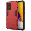 Slim Armour Tough Shockproof Case & Stand for Samsung Galaxy A72 - Red