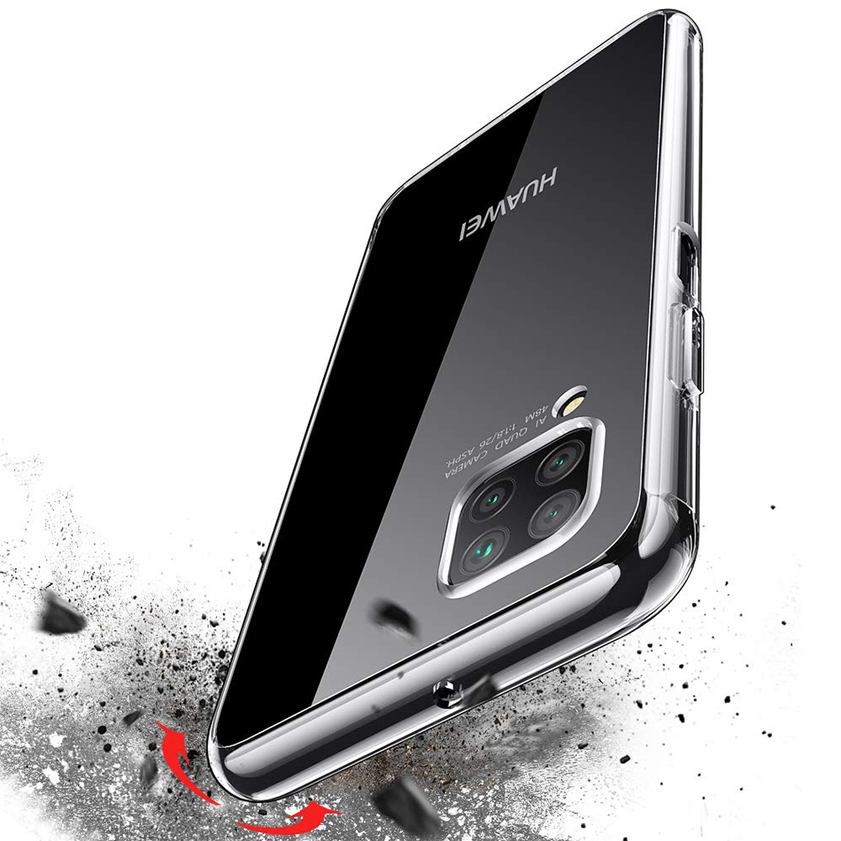 Flexi Slim Gel Case for Huawei Nova 7i - Clear (Gloss Grip)