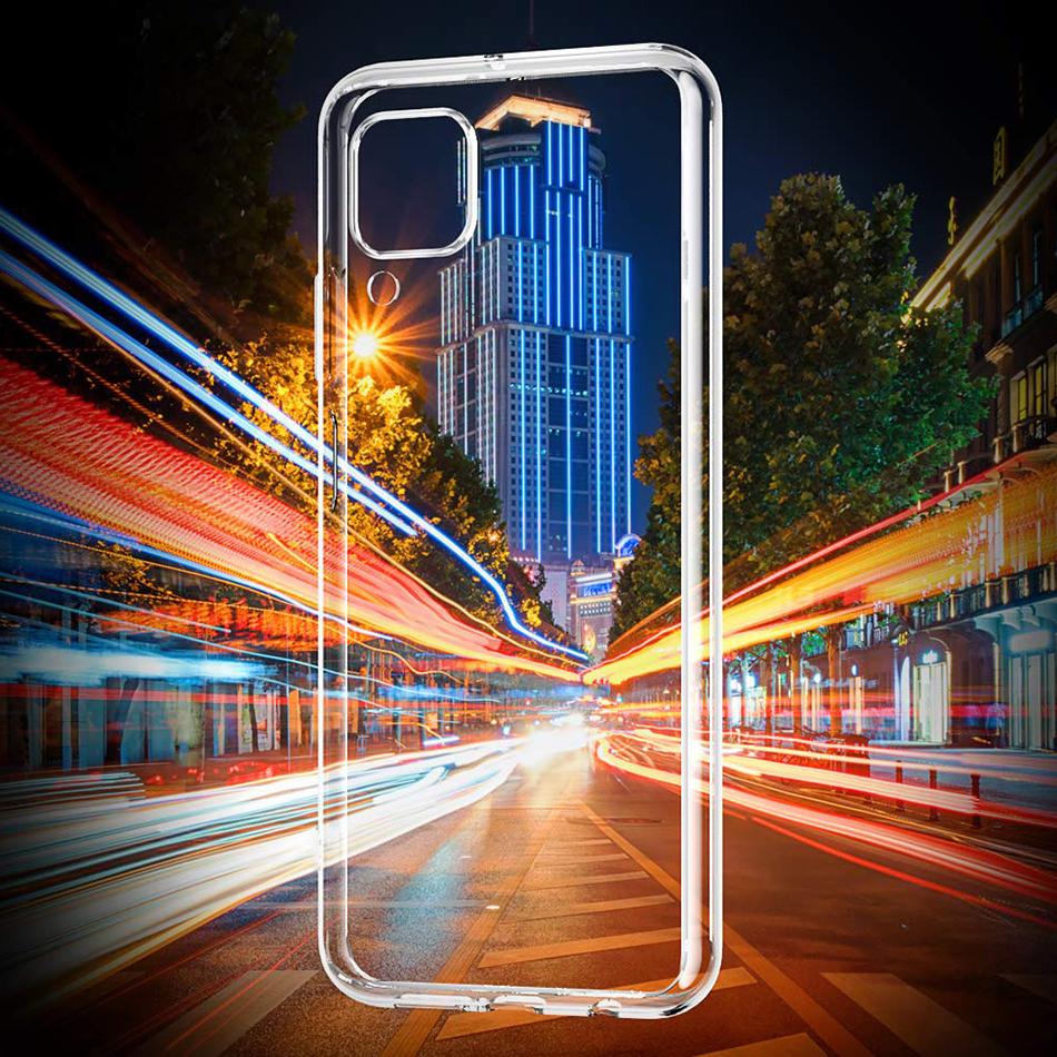 Flexi Slim Gel Case for Huawei Nova 7i - Clear (Gloss Grip)