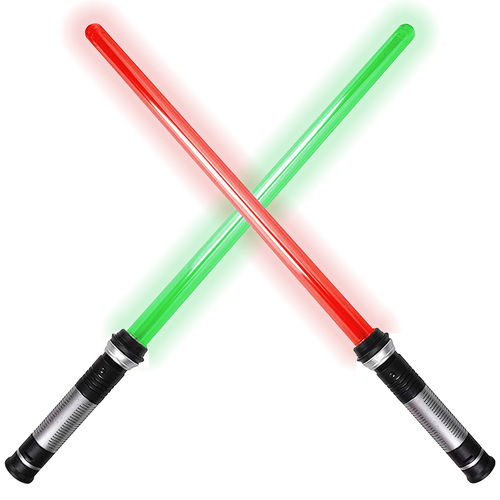 Star Wars Dual Lightsaber / 5-Colour LED / Sound Motion Sensitive (2-Pack)