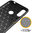 Flexi Slim Carbon Fibre Case for Motorola Moto E7 Power - Brushed Black