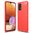 Flexi Slim Carbon Fibre Case for Samsung Galaxy A32 4G - Brushed Red