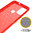 Flexi Slim Carbon Fibre Case for Motorola Moto G10 / G30 - Brushed Red