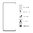 Full Coverage Tempered Glass Screen Protector for Oppo Find X3 Lite - Black