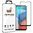 Full Coverage Tempered Glass Screen Protector for Motorola Moto E7 - Black