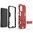 Slim Armour Tough Shockproof Case & Stand for Samsung Galaxy A32 4G - Red