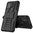 Dual Layer Rugged Tough Case & Stand for Motorola Moto G10 / G30 - Black