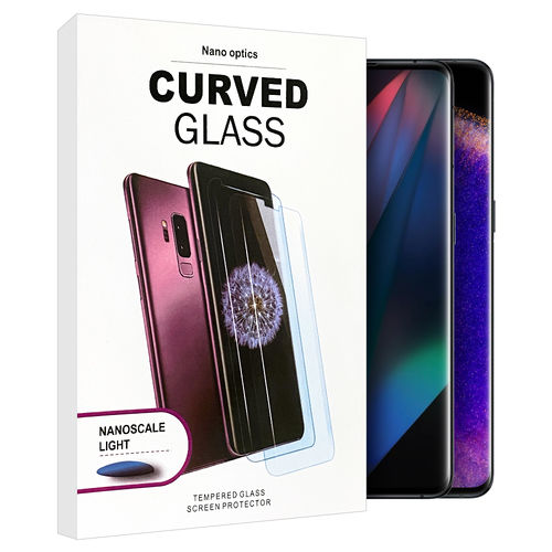 UV Liquid 3D Curved Tempered Glass Screen Protector for Oppo Find X3 Pro / X5 Pro