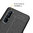 Flexi Slim Litchi Texture Case for Oppo Find X2 Neo - Black Stitch