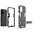 Slim Armour Tough Shockproof Case & Stand for Oppo A54 5G / A74 5G - Black