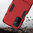 Slim Armour Tough Shockproof Case & Stand for Oppo A54 5G / A74 5G - Red