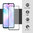 Full Coverage Tempered Glass Screen Protector for Xiaomi Redmi 9A / 9C (Black)