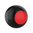 Fidget Ball (2-Pack) Anti-Stress / Anxiety Reliever - Black (Red)
