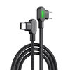 Mcdodo (60W) Double Elbow USB Type-C (PD) Charging Cable (1.5m) - Black