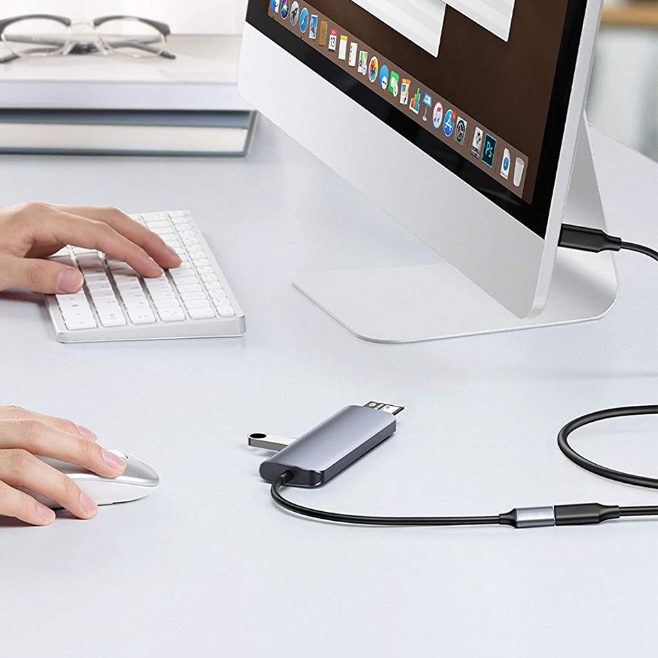 (60W) USB Type-C (Male to Female) Extension Cable (50cm) for Phone / Tablet / Laptop