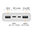 Xiaomi 20000mAh Mi Power Bank 3 / (18W) 3-Port USB Type-C Charger - White