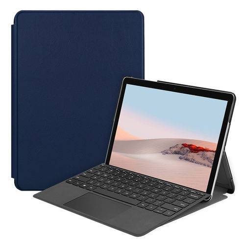 Slim Smart Case & Foldable Stand for Microsoft Surface Go / Go 2 - Blue