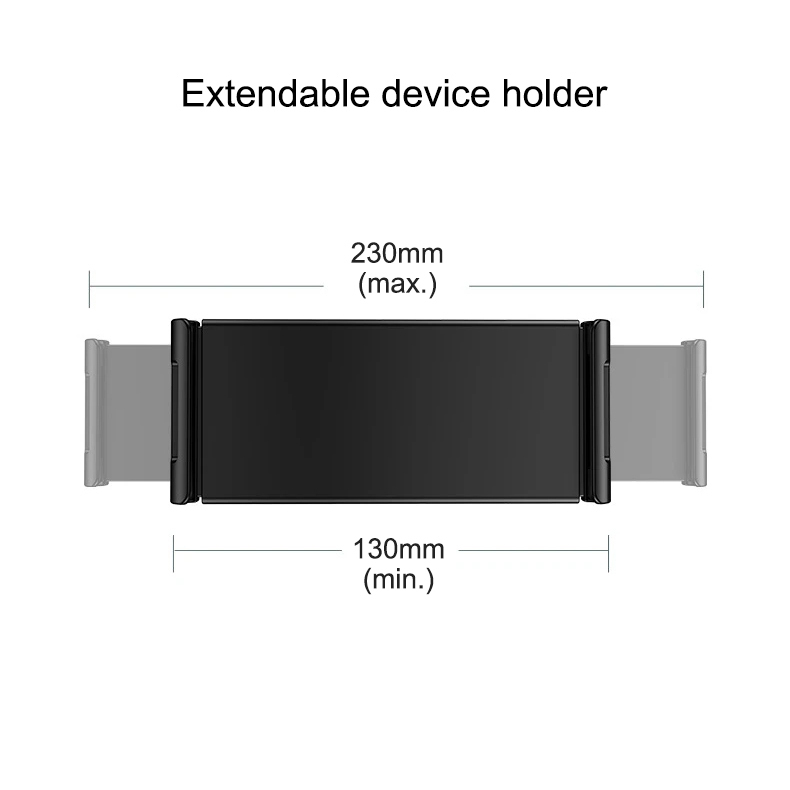 L10 (Tall) Carbon Steel Floor Stand / Long Trifold Arm / 360 Rotatable Holder for iPad / Tablet