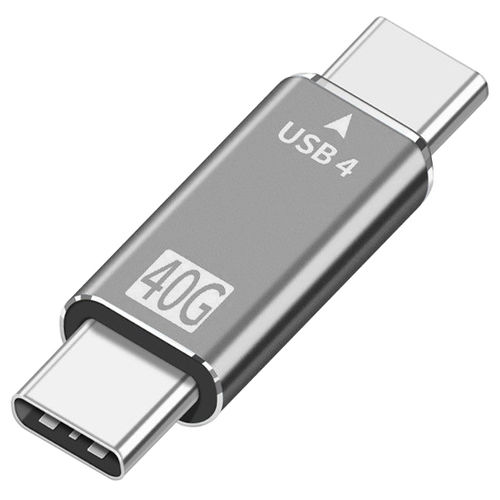USB4 Type-C (100W) Fast Charging / (40Gbps) Data Sync Adapter (Male)