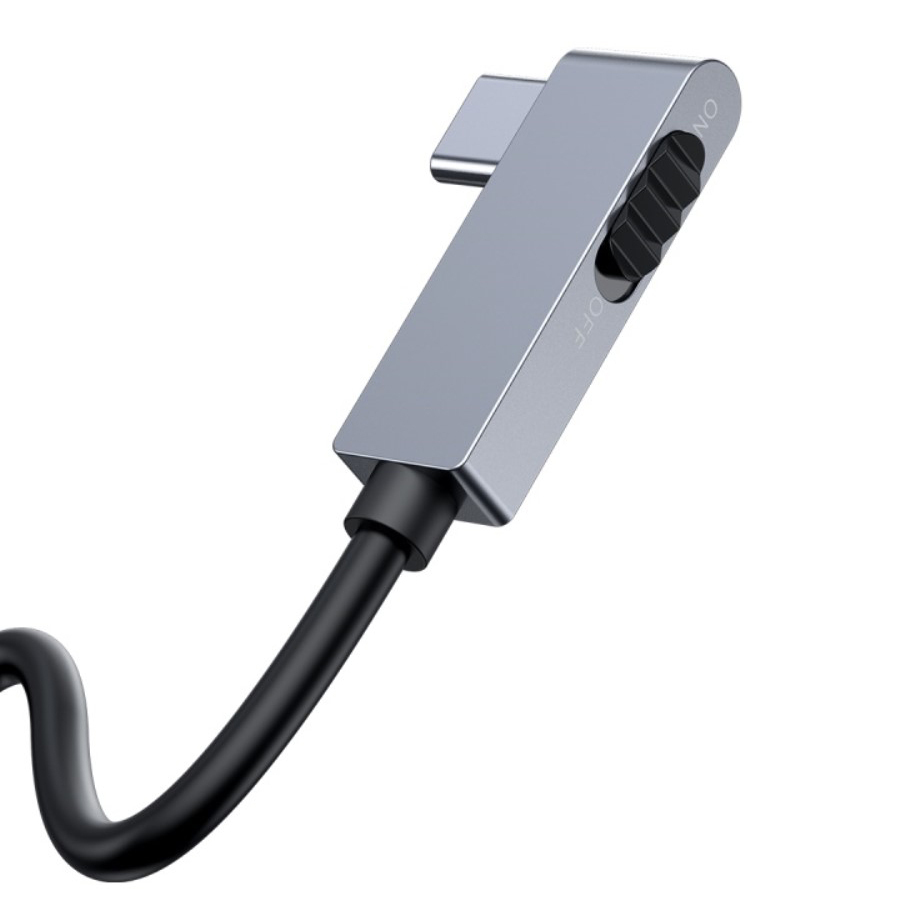 Baseus Bolt v2 (6-in-1) USB Type-C Hub / MicroSD / 3.5mm Aux / HDMI for iPad Pro / Laptop