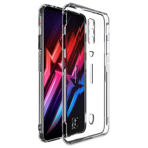 Imak Flexi Slim Gel Case for ZTE Nubia Red Magic 6 Pro - Clear (Gloss Grip)