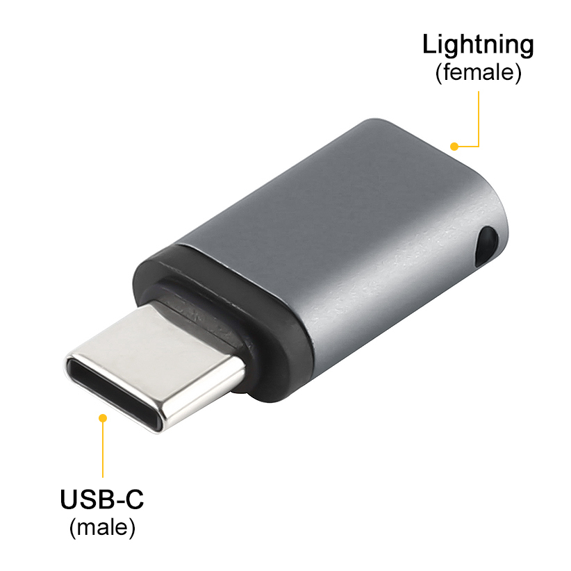 Usb c to online lightning female