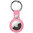 Leather Protective Case / Keychain Holder / Hanging Buckle for Apple AirTag - Pink