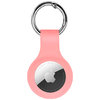 Silicone Protective Cover / Keyring Holder / Hanging Buckle for Apple AirTag - Pink