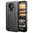 Anti-Shock Grid Texture Tough Shockproof Case for Nokia 1.4 - Black