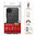 Flexi Slim Carbon Fibre Case for Samsung Galaxy A22 5G - Brushed Black