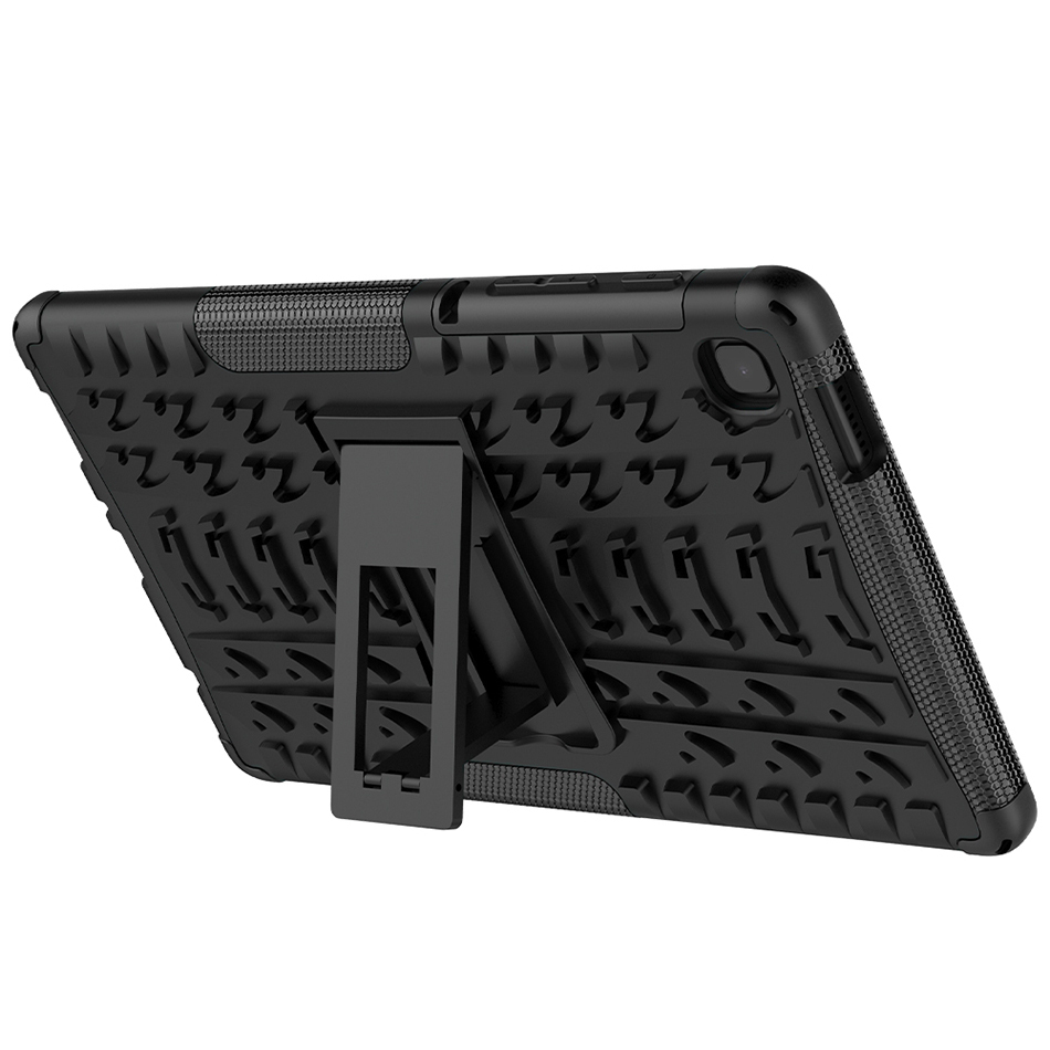 Dual Layer Rugged Tough Shockproof Case & Stand for Samsung Galaxy Tab A7 Lite