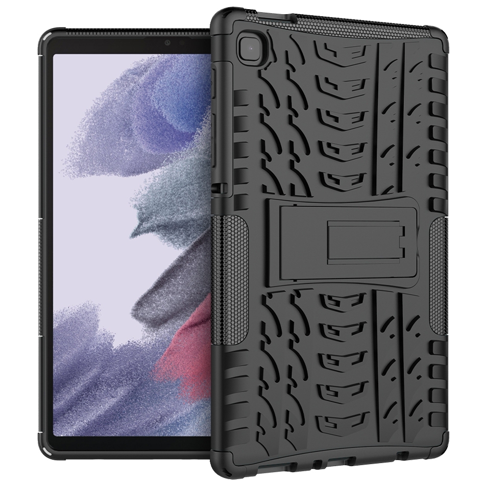 Situación oscuridad escalera mecánica Dual Layer Rugged Shockproof Case for Samsung Galaxy Tab A7 Lite