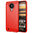 Mofi Flexi Slim Carbon Fibre Case for Nokia 1.4 - Brushed Red