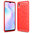 Flexi Slim Carbon Fibre Case for Xiaomi Redmi 9A - Brushed Red