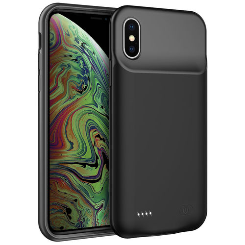 10000mAh Battery Charger Case for Apple iPhone Xs Max - Black