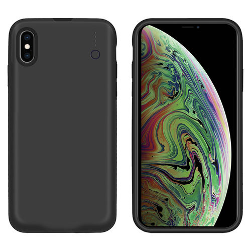 6000mAh Battery Charger Case for Apple iPhone Xs Max - Black