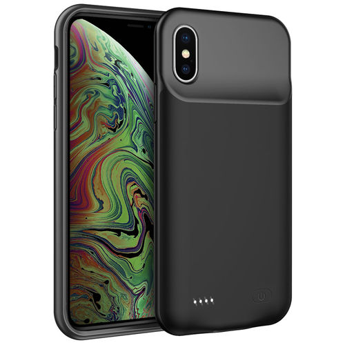 6500mAh Battery Charger Case for Apple iPhone Xs Max - Black