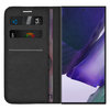 Leather Wallet Case & Card Holder Pouch for Samsung Galaxy Note 20 Ultra - Black