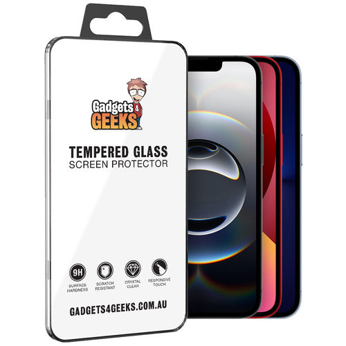 9H Tempered Glass Screen Protector for Apple iPhone 16e / 13 / 13 Pro