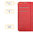 Leather Wallet Case & Card Holder Pouch for Apple iPhone 13 Mini - Red