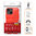 Flexi Slim Carbon Fibre Case for Apple iPhone 13 Mini - Brushed Red